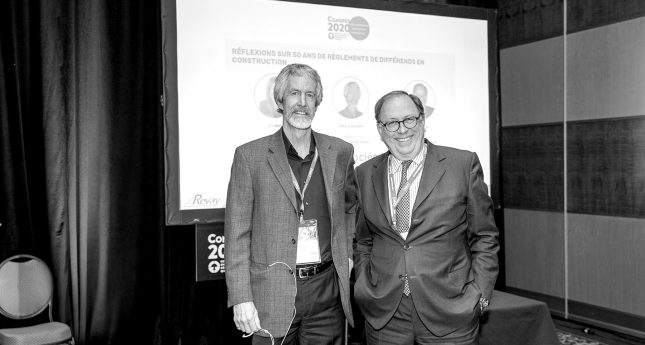 Reflections on 50 Years of Construction Dispute Resolution – CEGQ 23rd Congress
