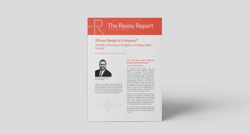 New Revay Report – Whose Design Is It Anyway?