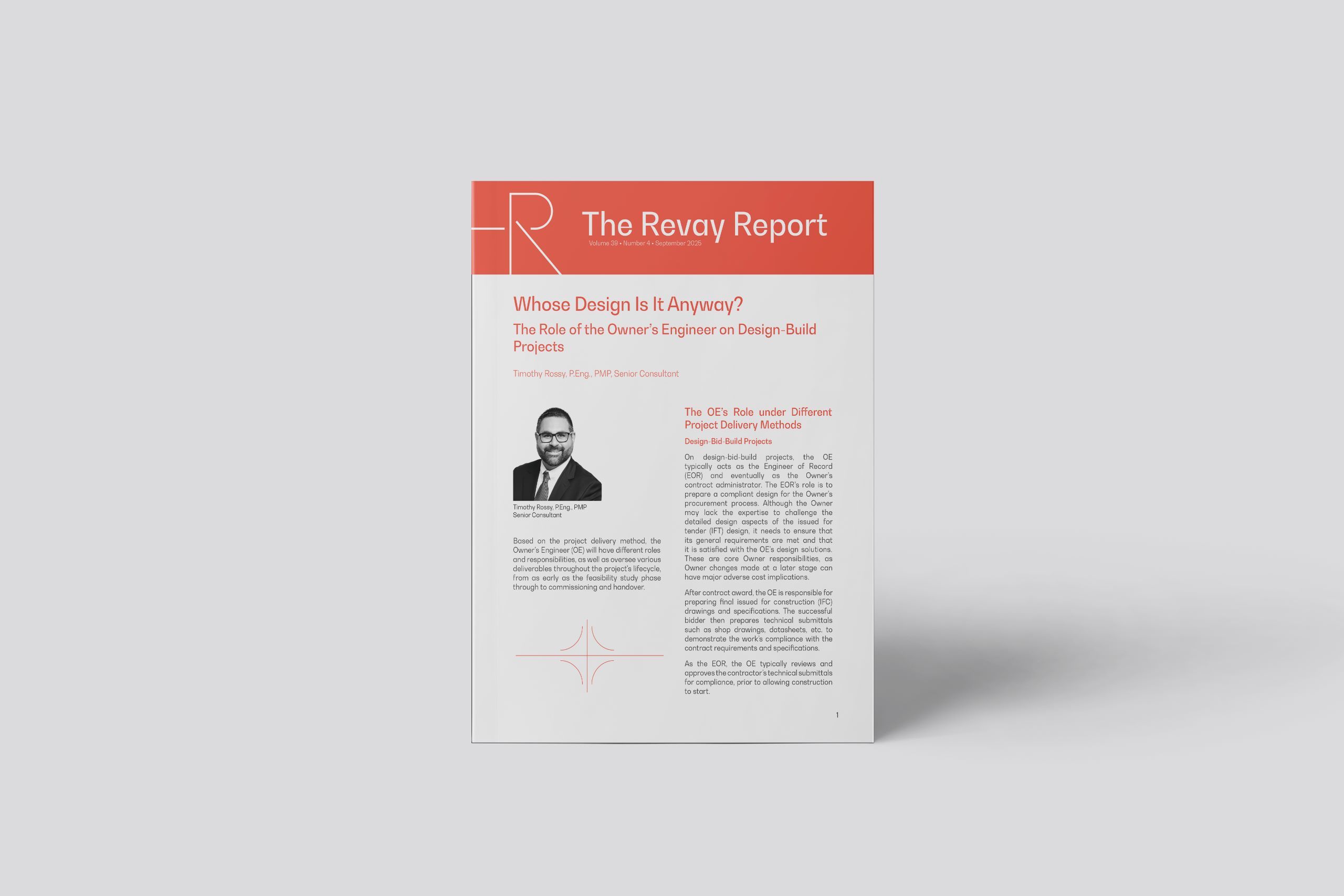 New Revay Report – Whose Design Is It Anyway?